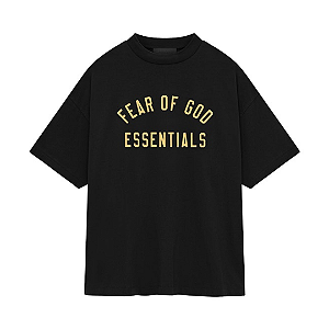 FEAR OF GOD - Camiseta Essentials Jersey Crewneck "Black" -NOVO-