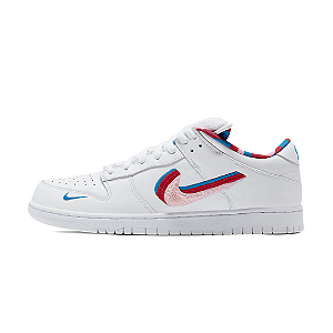 NIKE x PARRA - SB Dunk Low OG "Branco" (42,5 BR / 10,5 US) -NOVO-