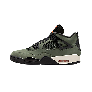 NIKE x UNDEFEATED - Air Jordan 4 Retro "Deep Green And Clementine" (42,5 BR / 10,5 US) -NOVO-