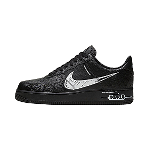 NIKE - Air Force 1 Low "Sketch Black" -NOVO-