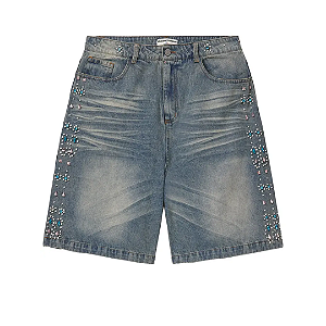 VALE LIVES FOREVER - Bermuda Candy Jorts "Denim" -NOVO-