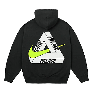 PALACE x NIKE - Moletom Tri Swoosh "Preto" -NOVO-