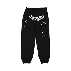 SP5DER - Calça de Moletom OG Web "Preto" -NOVO-