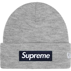 SUPREME x NEW ERA - Touca Box Logo FW25 "Cinza" -NOVO-