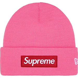 SUPREME x NEW ERA - Touca Box Logo FW25 "Rosa" -NOVO-