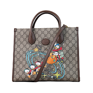 GUCCI x DISNEY - Bolsa Tote Donald Duck "Denim" -USADO-