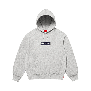 SUPREME - Moletom Box Logo FW25 "Cinza" -NOVO-