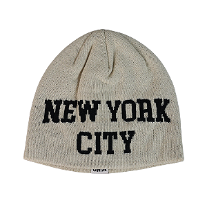 OMA DESIGN STUDIOS - Touca New York City Skull "Bege" -NOVO-