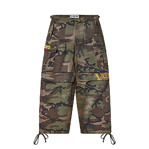 VALE LIVES FOREVER - Calça VA-1 Camo Cargo "Verde" -NOVO-