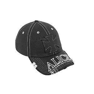 ALICE HOLLYWOOD x KSUBI - Boné Atelier Logo "Preto" -NOVO-