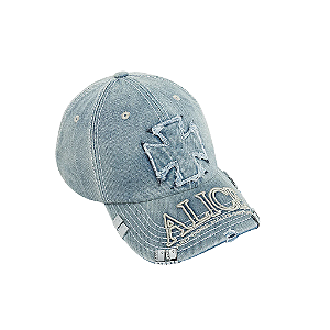 ALICE HOLLYWOOD x KSUBI - Boné Atelier Logo "Washed Denim" -NOVO-