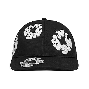 DENIM TEARS - Boné The Cotton Wreath "Preto" -NOVO-
