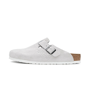 BIRKENSTOCK x STUSSY - Boston Clog 2021 "Bone" -NOVO-