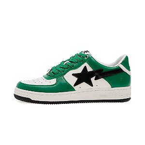 BAPE - Bapesta #3 "White/Green/Black" -NOVO-