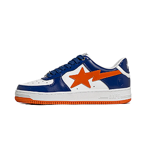 BAPE - Bapesta #3 "White/Blue/Orange" -NOVO-