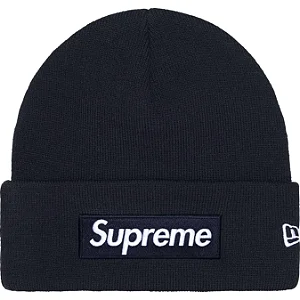 SUPREME x NEW ERA - Touca Box Logo FW25 "Azul Marinho" -NOVO-