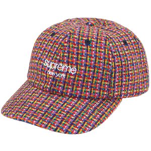 SUPREME - Boné Harris Tweed 6-Panel "Vermelho" -NOVO-