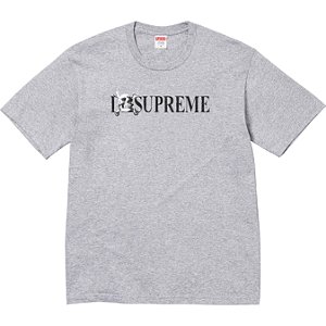 SUPREME - Camiseta Skull FW25 "Cinza" -NOVO-