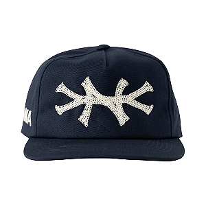 OMA DESIGN STUDIOS - Boné NY Chain Stitch "Azul Marinho" -NOVO-