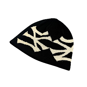 OMA DESIGN STUDIOS - Touca NY NY Skull "Azul Marinho" -NOVO-