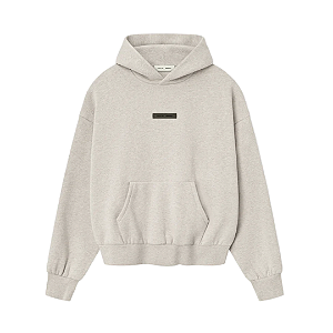 FEAR OF GOD - Moletom Essentials Classic Fleece "Heather Stone" -NOVO-