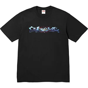 SUPREME - Camiseta Tag "Preto" -NOVO-