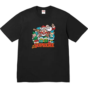 SUPREME - Camiseta Naughty "Preto" -NOVO-
