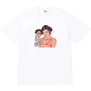 SUPREME - Camiseta Angel "Branco" -NOVO-