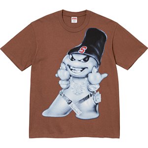 SUPREME - Camiseta Snowman "Marrom" -NOVO-
