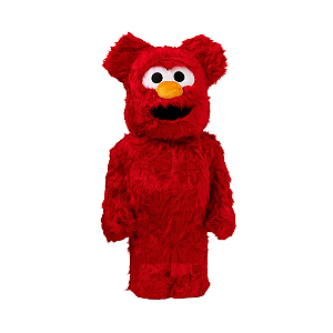 MEDICOM TOY x SESAME STREET - Boneco Bearbrick Elmo Costume Ver.2 1000% "Vermelho" -NOVO-