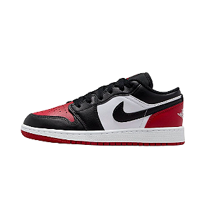 NIKE - Air Jordan 1 Low GS "Bred Toe 2.0" -NOVO-