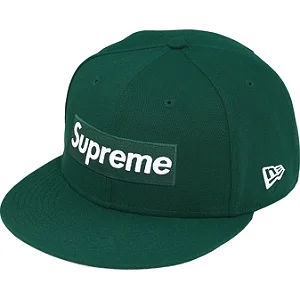 SUPREME x NEW ERA x MLB - Boné Teams Box Logo (Oakland As) "Verde" -NOVO-