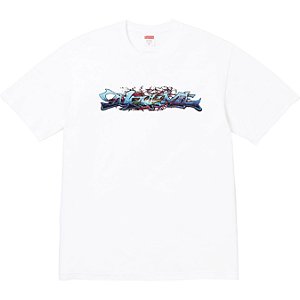 SUPREME - Camiseta Tag "Branco" -NOVO-