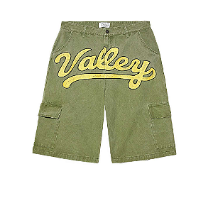 VALE LIVES FOREVER - Bermuda Militia Cargo Jorts "Olive" -NOVO-
