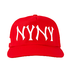 OMA DESIGN STUDIOS - Boné NY NY "Vermelho" -NOVO-