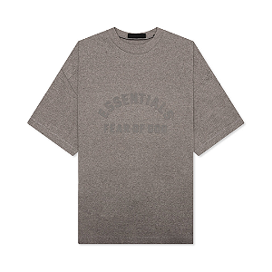 FEAR OF GOD - Camiseta Core Collection Heavy S/S "Heather Grey" -NOVO-