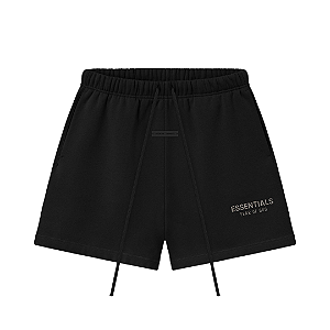 FEAR OF GOD - Bermuda Essentials Classic Fleece "Jet Black" -NOVO-