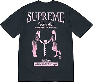 SUPREME - Camiseta Devotion "Azul Escuro" -NOVO-