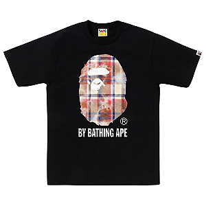 BAPE - Camiseta Check "Preto" -NOVO-