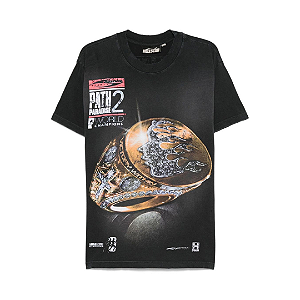 HELLSTAR - Camiseta Big Rings "Preto" -NOVO-