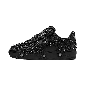 NIKE x SWAROVSKI - Air Force 1 Low "Retroreflective Crystals Black" -NOVO-