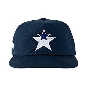OMA DESIGN STUDIOS - Boné Dallas Star Man "Azul Escuro" -NOVO-