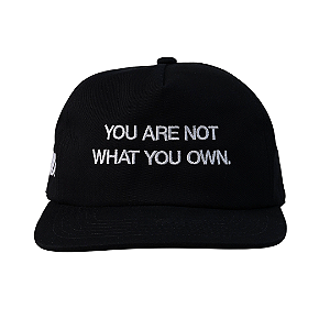 OMA DESIGN STUDIOS - Boné 'You are Not" "Preto" -NOVO-