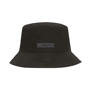 FEAR OF GOD - Chápeu Bucket Essentials "Off Black" -NOVO-