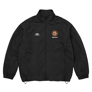 SUPREME x UMBRO - Jaqueta Cotton Ripstop Track "Preto" -NOVO-