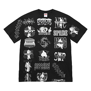 SUPREME - Camiseta Flash "Preto" -NOVO-