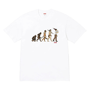 SUPREME - Camiseta Evolution "Branco" -NOVO-