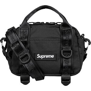 SUPREME - Bolsa Mini Duffle SS26 "Preto" -NOVO-