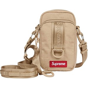 SUPREME - Bolsa Shoulder SS26 "Bege" -NOVO-