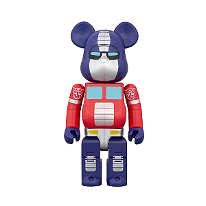 MEDICOM TOY x TRANSFORMERS - Boneco Bearbrick 400% "Optimus Prime" -NOVO-
